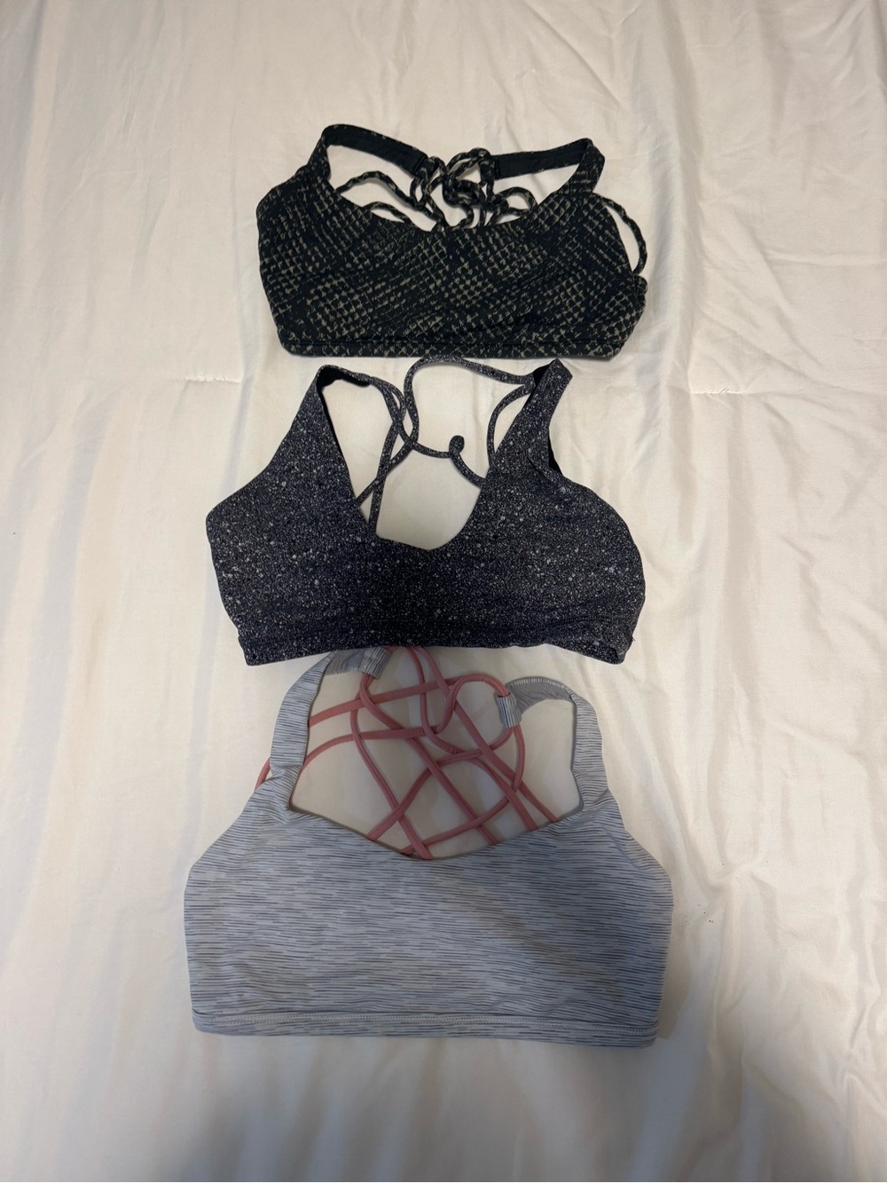 3 Pack Lululemon Sports Bras